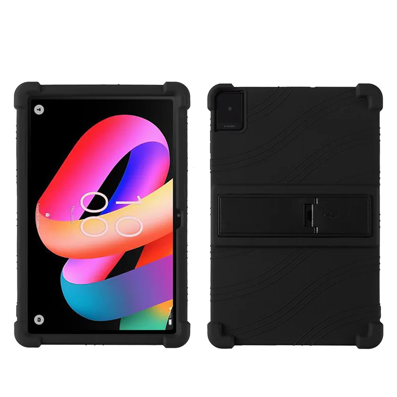 Etui na tablet TCL Tab 10L Gen 4, 10 cali, przyjazne dla dzieci, miękkie silikonowe, z regulowaną podstawką, ochronny pokrowiec 8483A — zdjęcie produktu 5