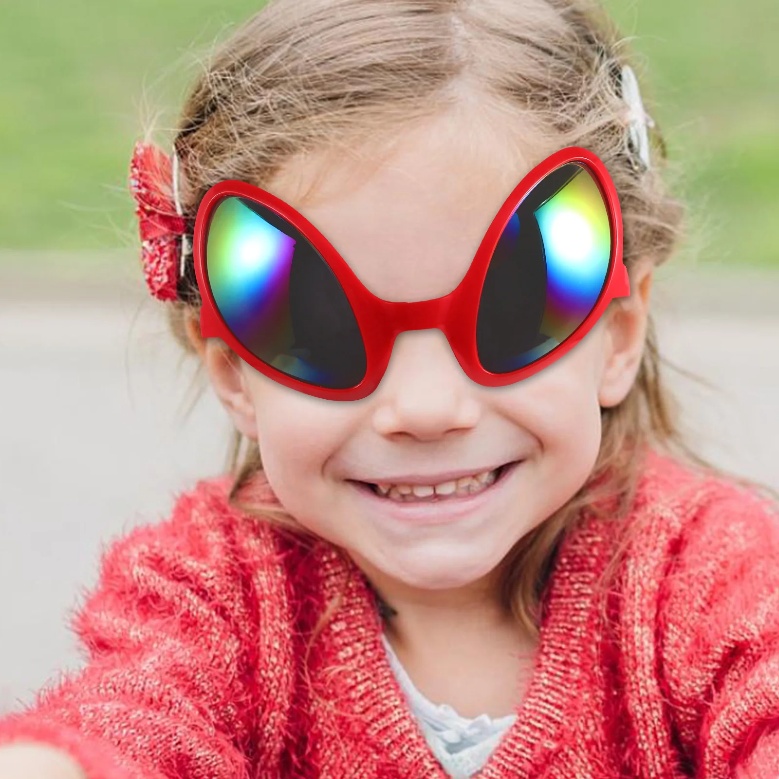 Sunglasses Prop for Cosplay Costume Party Glasses Accessory Fun Eyewear for Birthday Carnival Masquerade Photography Props