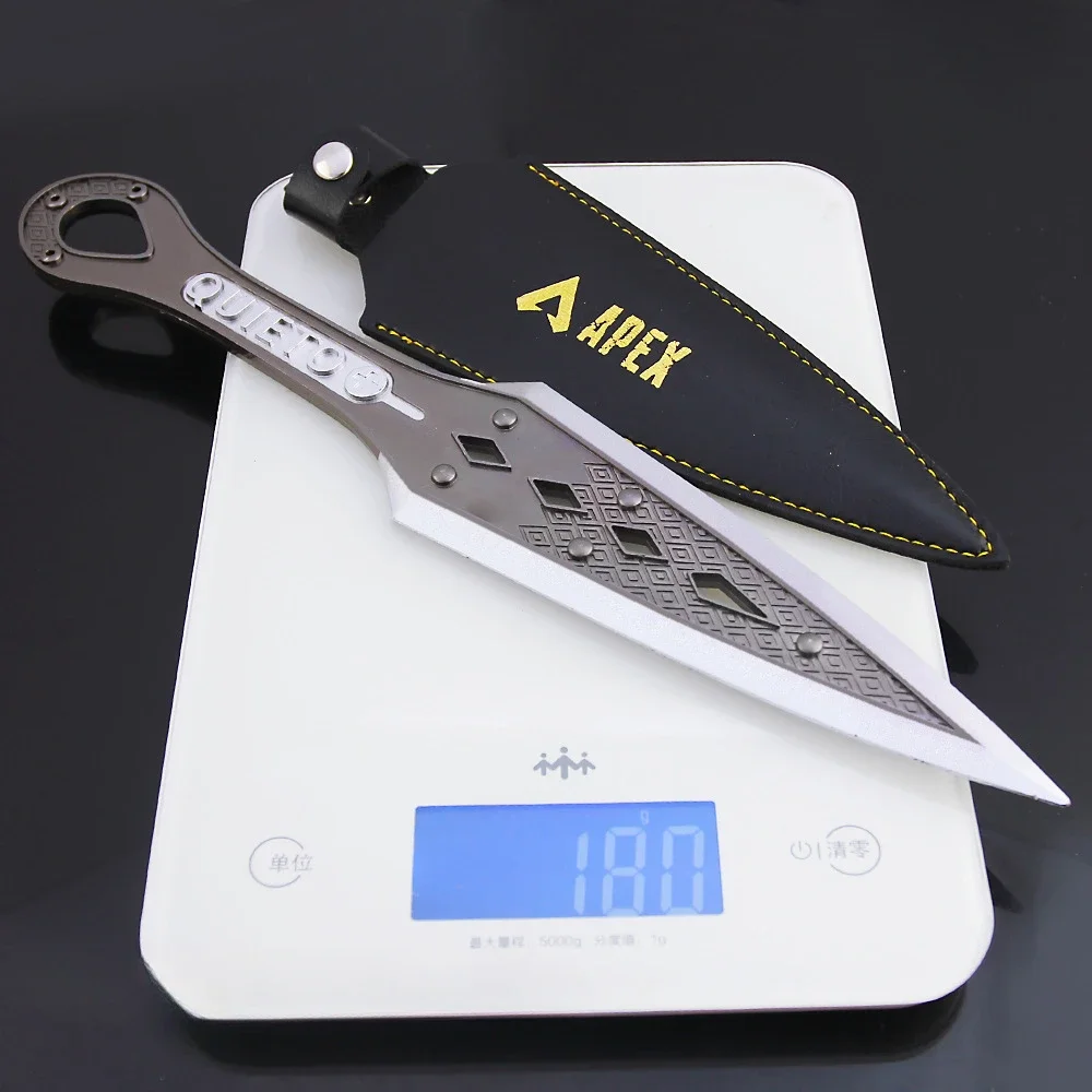 新しい APEX 家宝武器希望夕暮れ銃 30 センチメートルカラーバージョン合金材料モデル剣デスクホルスター刀おもちゃナイフ