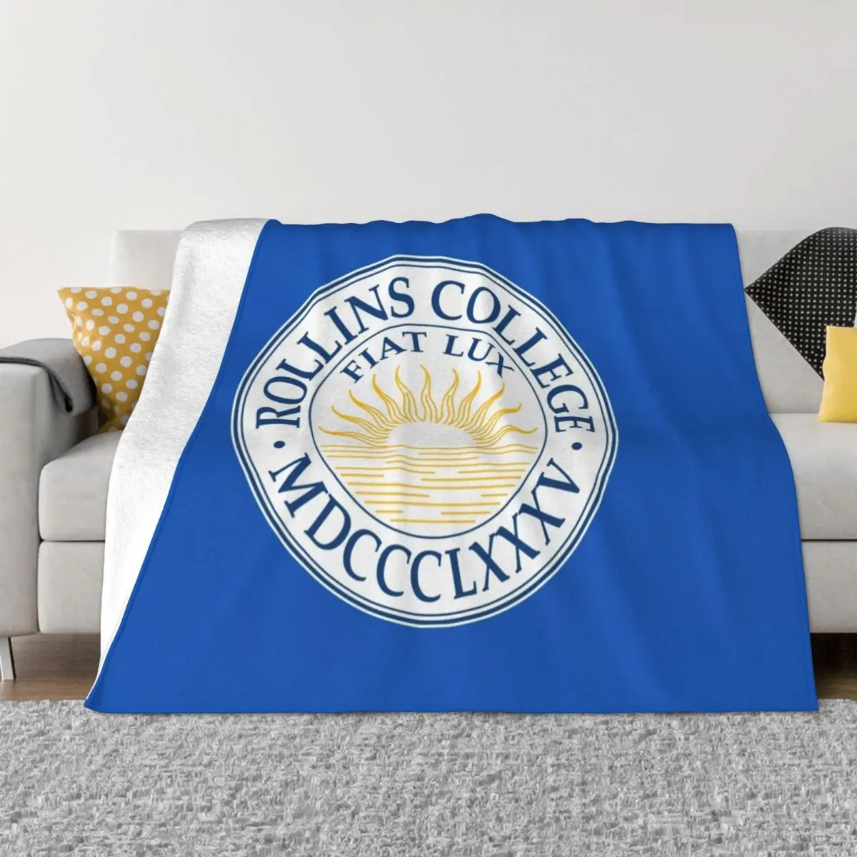 

Rollins College Throw Blanket Fluffy Softs Sleeping Bag Softest Blankets For Sofas Blankets