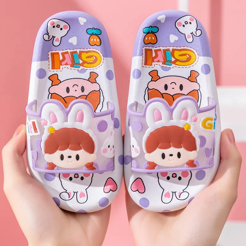 Children Slippers Cartoon Cute Children Indoor Home Anti Slip Girl Slippers Kids Shoe for Girl Kids Slippers Pantuflas Тапочки