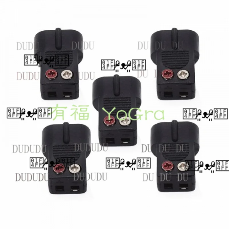 DDD PARA 5 Piezas Bose-AC-2 Adaptador/Conector de Cable de Altavoz Desnudo Jewel Cube Negro
