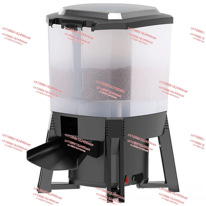 

Solar powered fish pond automatic feeder intelligent timed feeding indoor and outdoor large-area fish feeders