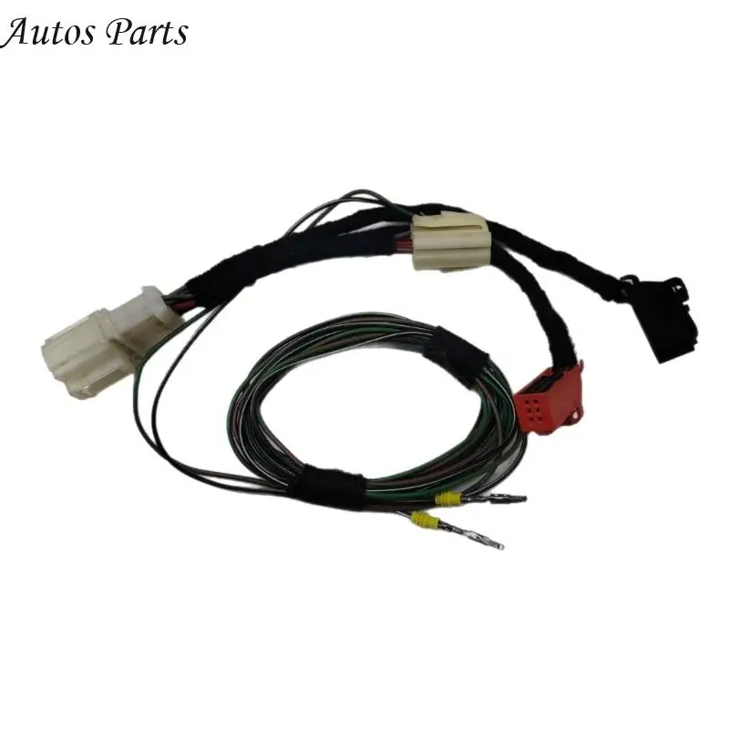 57BA Dashboard Control Cable Assembly with Two Visible Marked Controls & Multiple Electrical Ends 1KD927121 for Golf Mk6 Touran