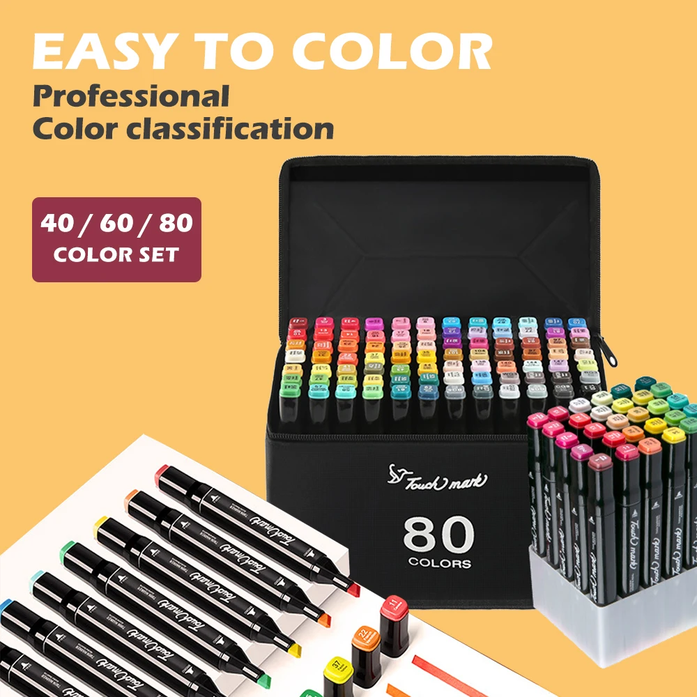 

Premium Oil Based Art Marker Pen Set for Students Anime Costume Designer