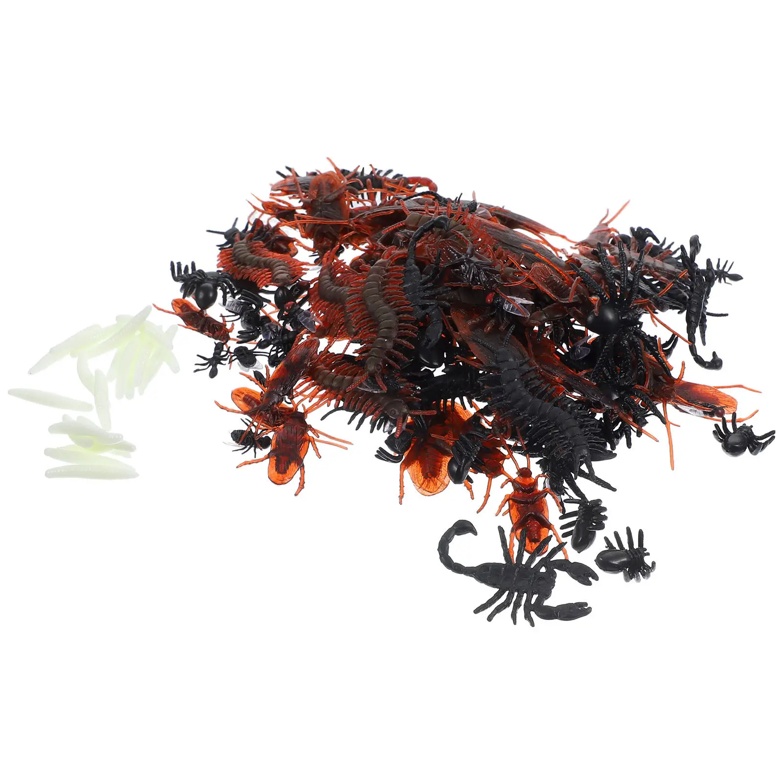 

1Set Vivid Plastic Insect Models Set for Cognitive Development Birthday Gift Festival Decor Teaching Aid Halloween Props