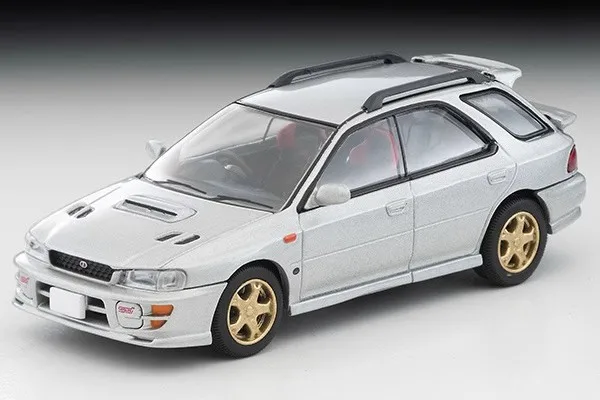 24.3 Tomytec Tomica TLV N281 D/C Impreza Pure Sports Wagon WRX Limited Edition Simulation Alloy Static Car Model Toy Gift