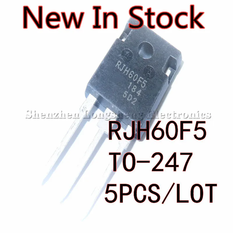 5PCS/LOT RJH60F5 RJH60F5DPQ   TO-247 600V 40A  Inverter welding machine IGBT single tube New In Stock
