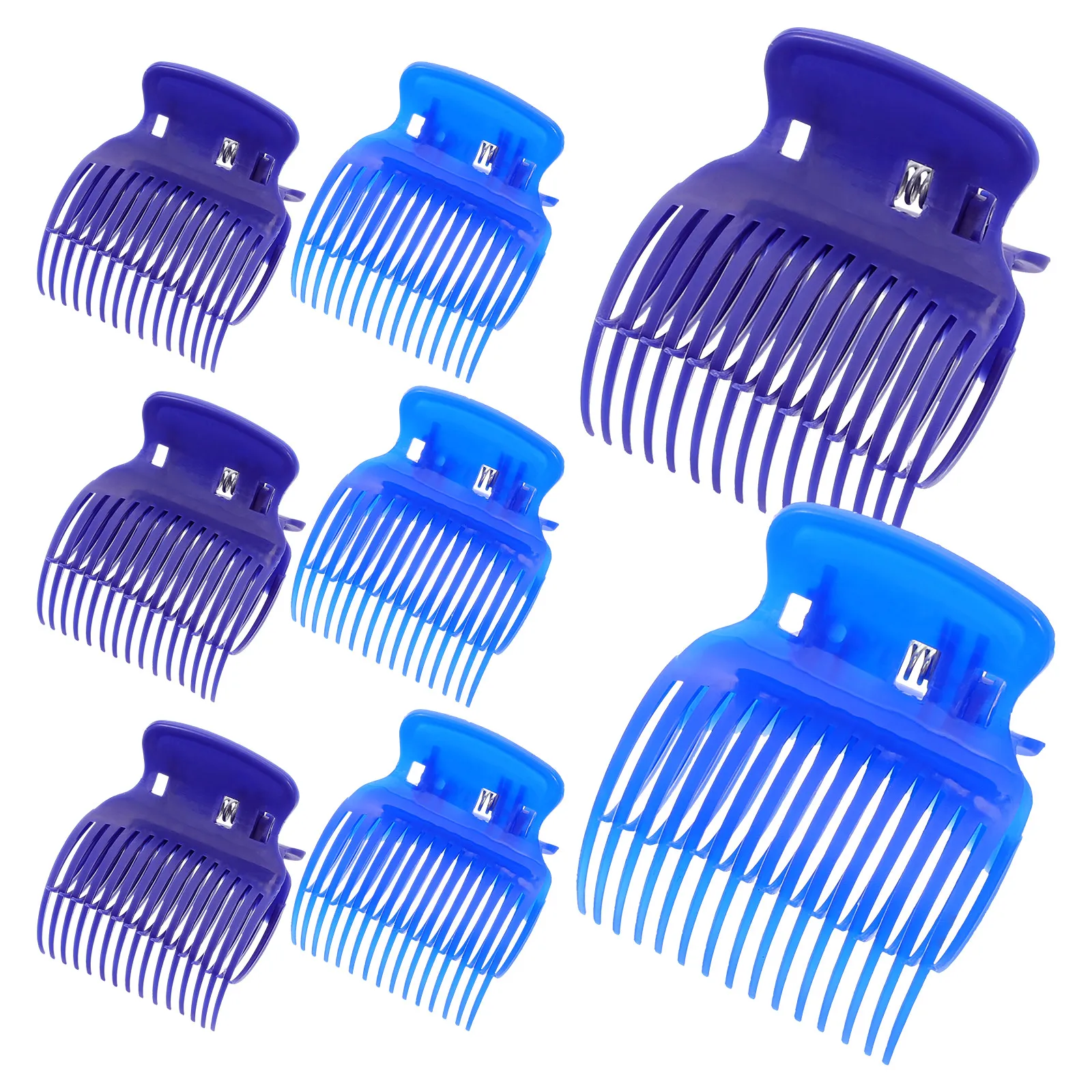 

8pcs Heated Roller Clips for Hair Styling Heat Resistant Curler Claw Hot Medium Short Length Hair Easy Hold Curls Secure Clips