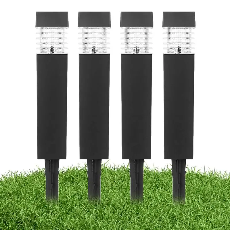 

Solar Garden Lights 4pcs Landscape Lights Garden Lights Outdoor Decorative Lights Solar Powered Yard Lights For Driveway Garden