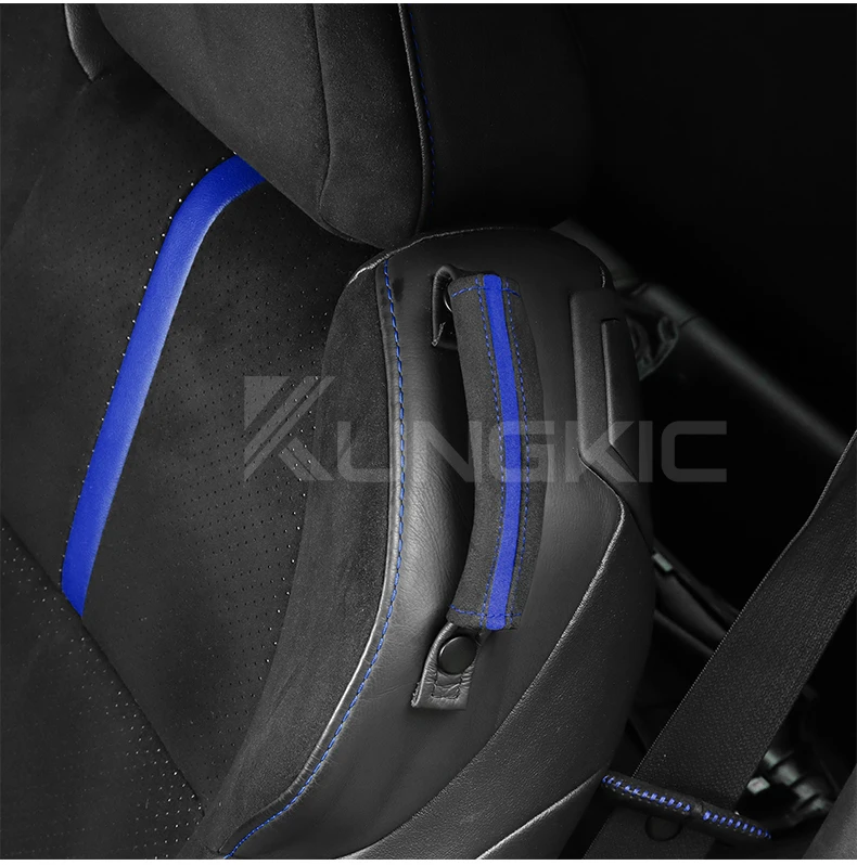 Top-Wildleder für Subaru BRZ Toyota GR86 2012-2019 2020 2021 2022 2023 2024 2025 Autositz-Rückenleiste Auto-Innenraum LHD RHD Zubehör – Detail 11