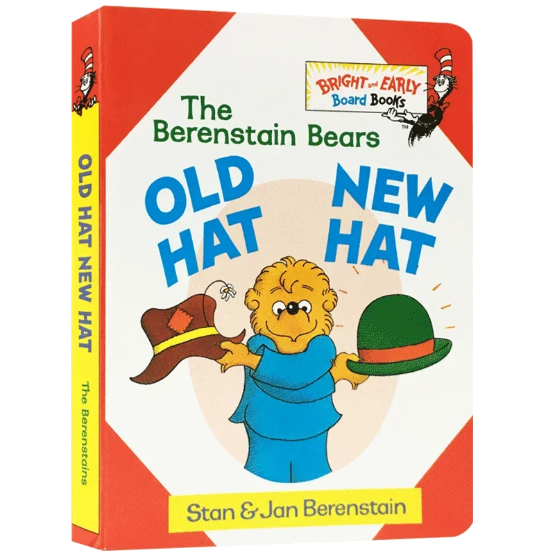 Old Hat New Hat, Baby Children's books aged 1 2 3, English picture book, 9780679886303