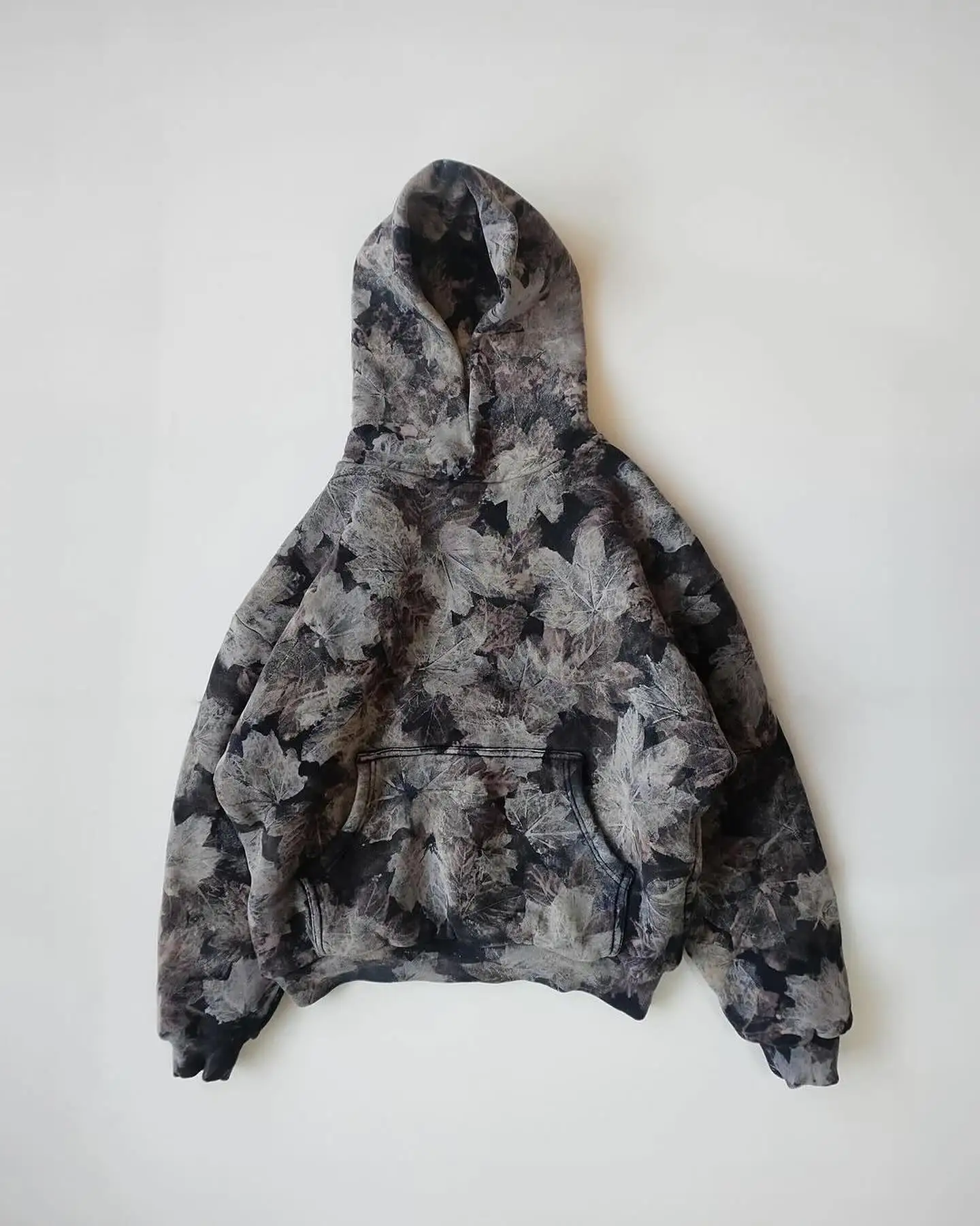 

Autumn New American Personalized Leaf Hip Hop Digital Printed Hoodie Loose Hoodie Hoodie Hoodie
