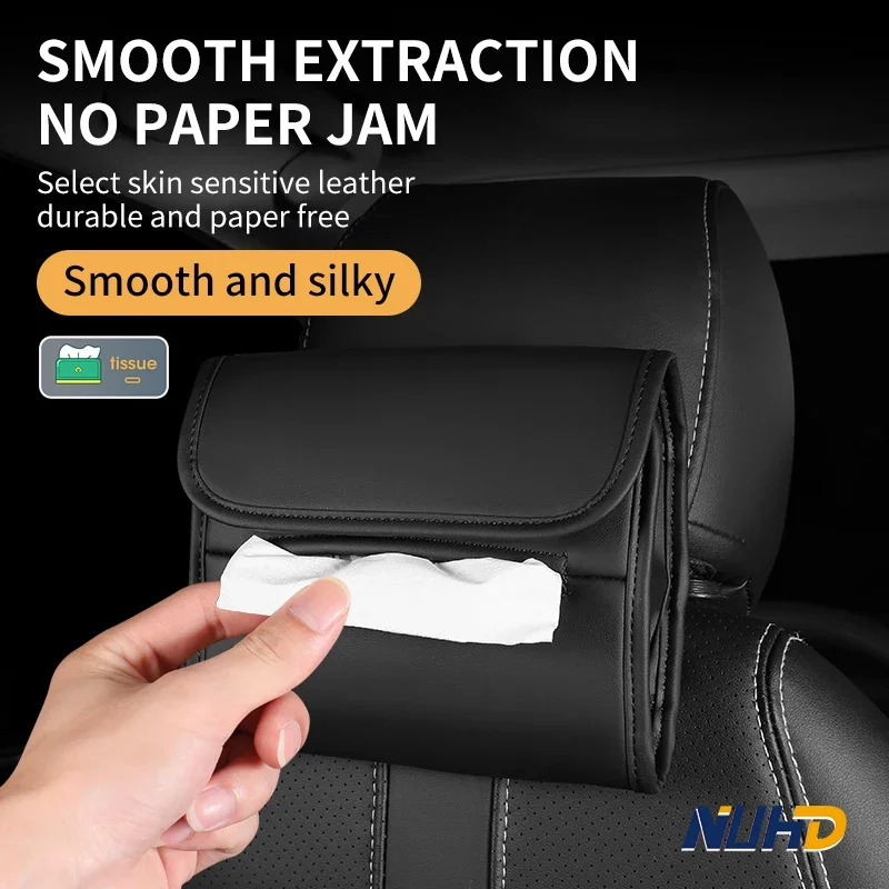 2pcs Car Sun Visor Armrest Box Seat Back Napkin Paper Box Interior Trim Tissue Box For Lamborghini Huracan Aventador Gallardo GT