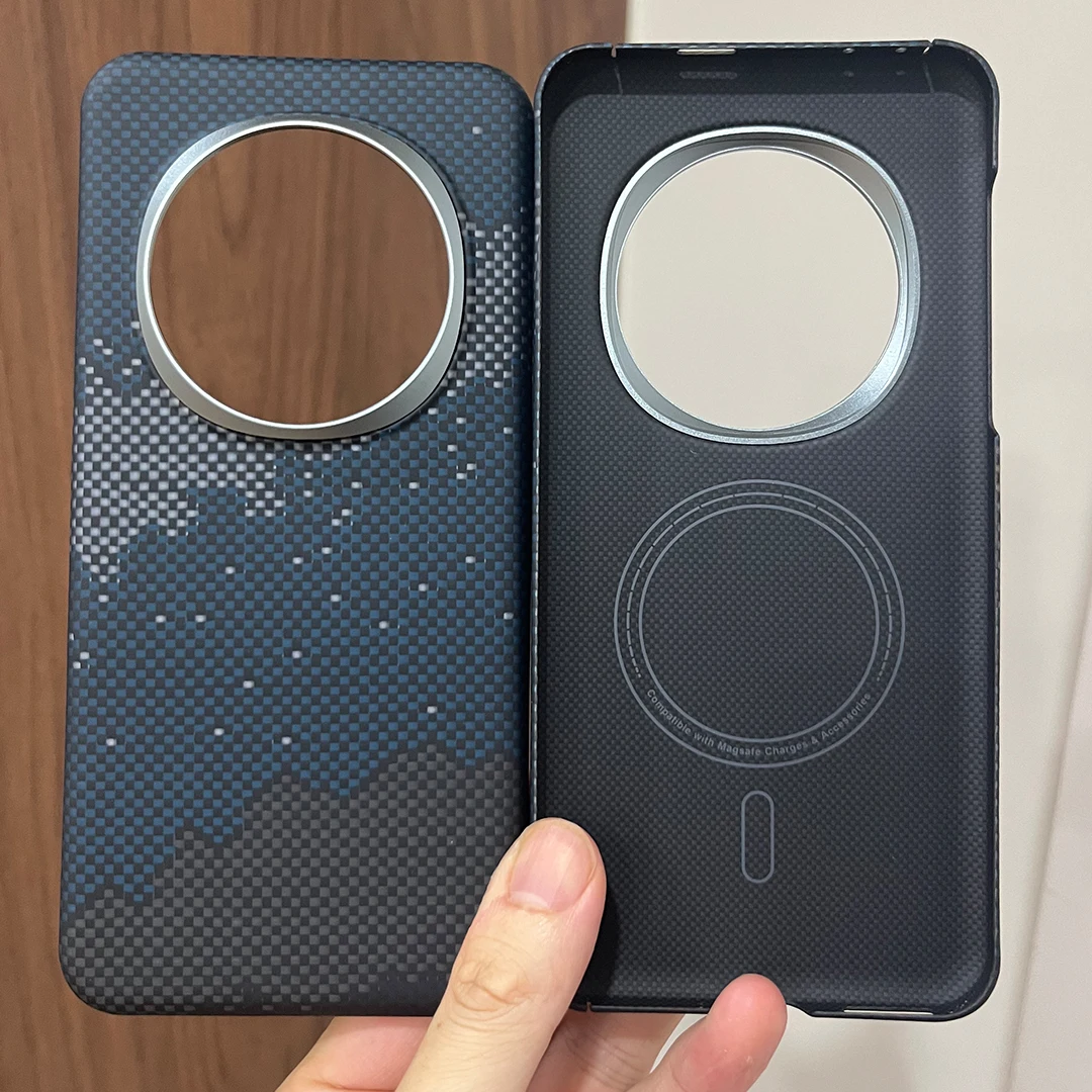 

Magnetic Real Aramid Carbon Fiber Phone Case Cover On For Honor Magic 8 7 Pro 5G Global Magic6 6Pro Magic7 7Pro 256/512 Magsafe