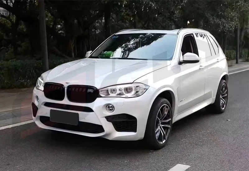 

CLY Car Body Kits for X5 F15 15-18 Upgrade X5M Body Kit Front Bumper Rear Bumper Fenders Side Skirt Grill Fog Light Net