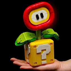 MOC-Tree Supers Chomper Flower Brothers Bouquet Perpetual Home Decoration Plant Potted Model Building Block Bricks Gift Set