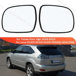 Für lexus rx300 rx330 rx350 rx400h 2011-2015 Rückspiegel linse Seitens piegelglas mit beheiztem für toyota hilux vigo 2016-2019