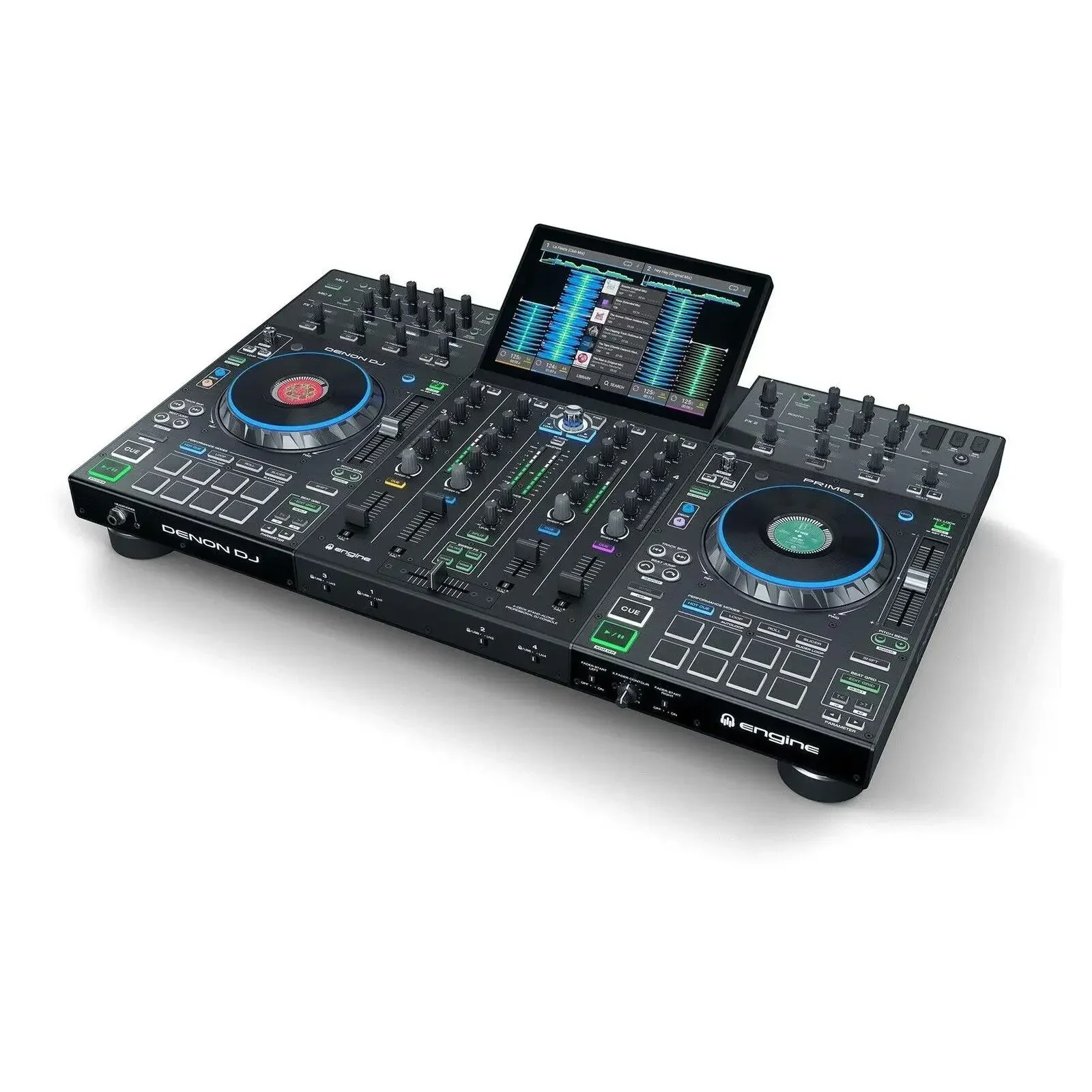 Denon DJ PRIME 4 독립형 4데크 10인치 HD 멀티터치 디스플레이에 대한 50% 핫 세일 여름 할인