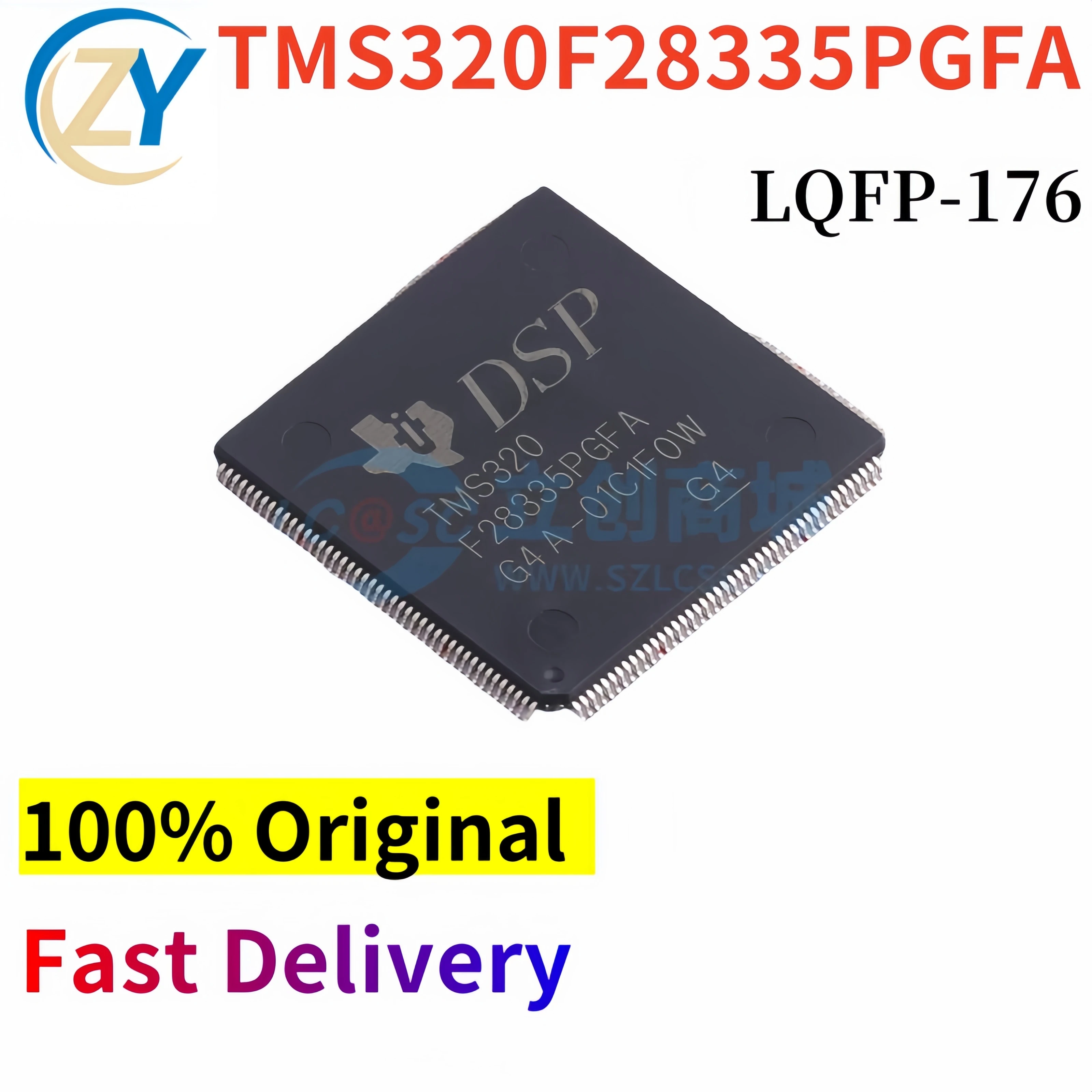 (2pcs) TMS320F28335 LQFP176 TMS320F28335PGFA 150MHz 1.9V 100% Original & In Sock