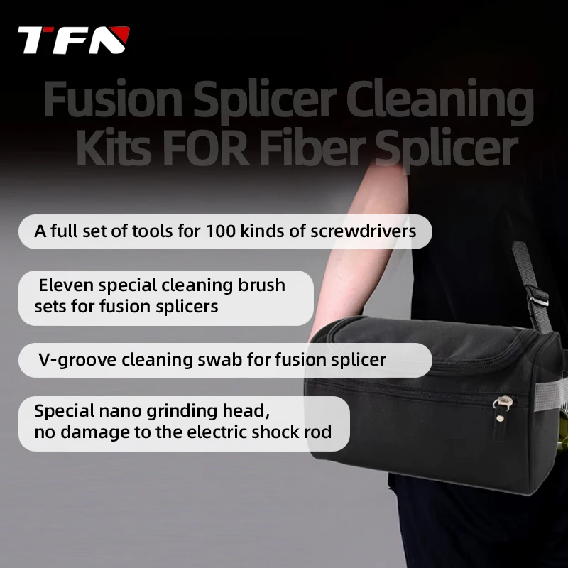 TFN W1 Cleaning Repair Tool Kits for Fiber Splicing Kits Screwdriver Set  Fusion Splicer Cleaning Kits