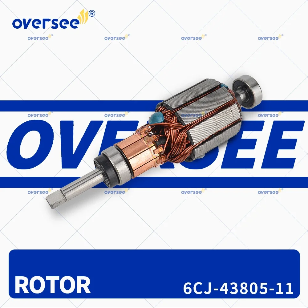 

Oversee 6CJ-43805-11 Armature assy Yamaha F40-70HP T50 T60 4-Storke Outboard Motor Parsun Hidea Seapro HDX 6CJ-43805