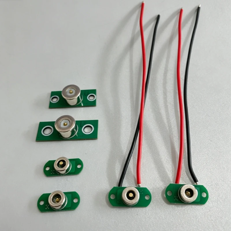 1 Stück Magnetischer Pogo-Pin-Steckverbinder zur Leiterplattenmontage, 7 mm, 10 mm, männlich/weiblich, Federklemme zum Aufladen für Schönheitsgeräte, Smartwatches, Mini-Lüfter – Detail 9