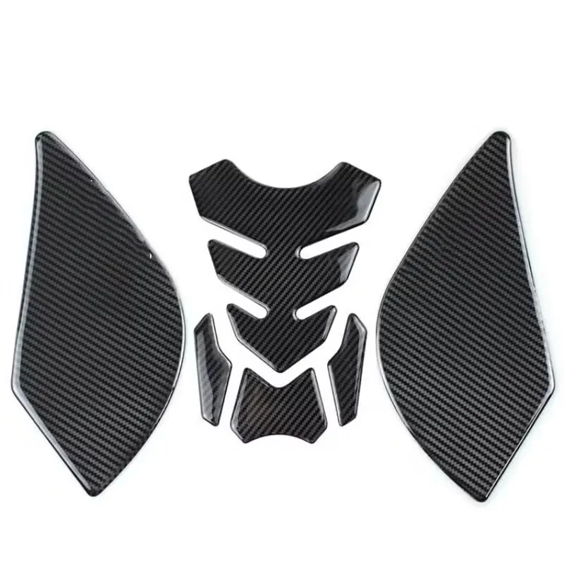 สติกเกอร์ Fishbone 3D ถังสติกเกอร์น้ํามันแก๊ส Protector ตกแต่งเปลวไฟสําหรับ KTM 65SX XC 85SX XC 105SX XC 125EXC 125