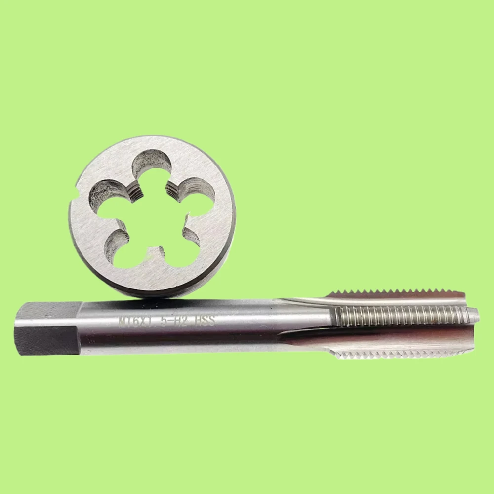 

Инструмент для нарезания резьбы M16 x 1,5, набор, лента и матрица, правая метрическая резьба из быстрорежущей стали