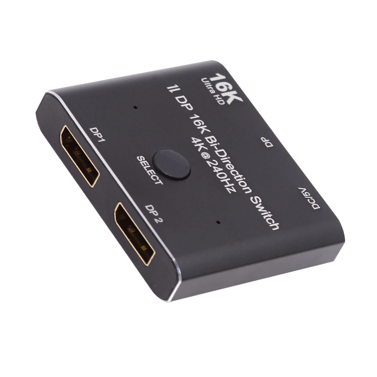 DP DisplayPort 2.0 Bi-Direction 2x1 Switch Splitter Selector Hub Support HDCP SST Extended 16K@60hz 4K@240hz Convertor