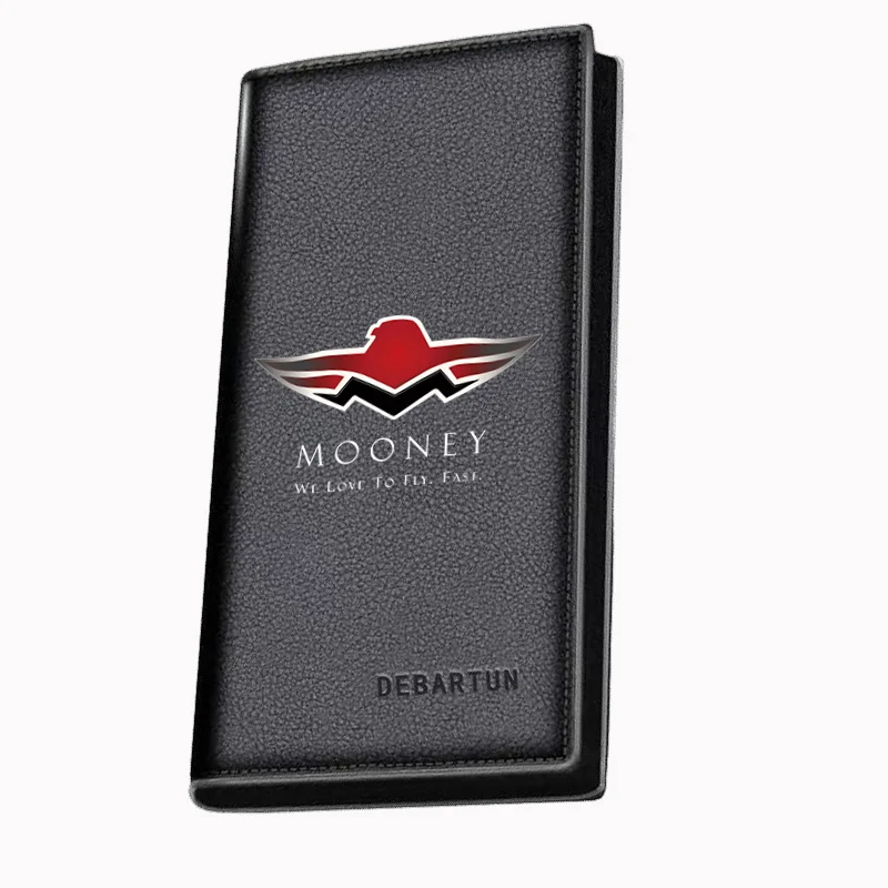 Eagle Wings Emblem Love Flying Fast Men's Long Wallets Business Stylish Printing Design Casual Use Christmas Valentine's Father'