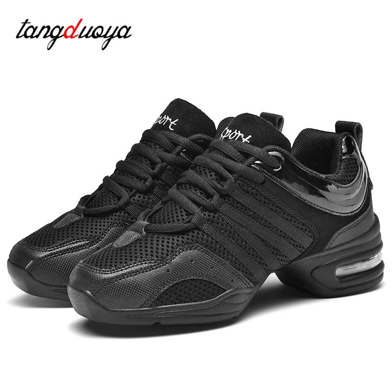 Women Jazz Dance Shoes Modern Jazz Dancing Shoes Salsa Modern Hip Hop Dance Sports Teacher Girls Dancing Shoes Ladies Sneakers