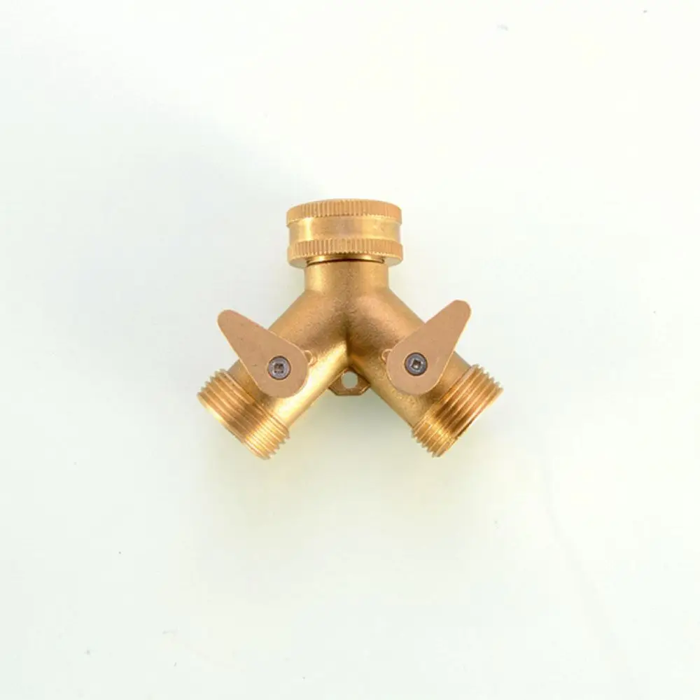 Brass Water Flow Diverter Valve 3 4 Inch Female Thread For Cisqu Kitchen Bathroom Plumbing Tee Joint Adapter