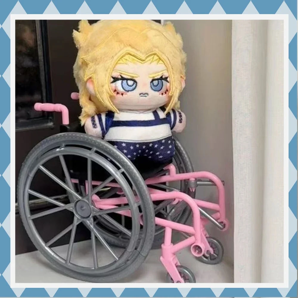 10cm Anime kawaii Cosplay Halloween Xmas Role Cute Jonathan Joestar Attributes Doll Plush Toys Stuffed Cute Puppet Mascot Gifts