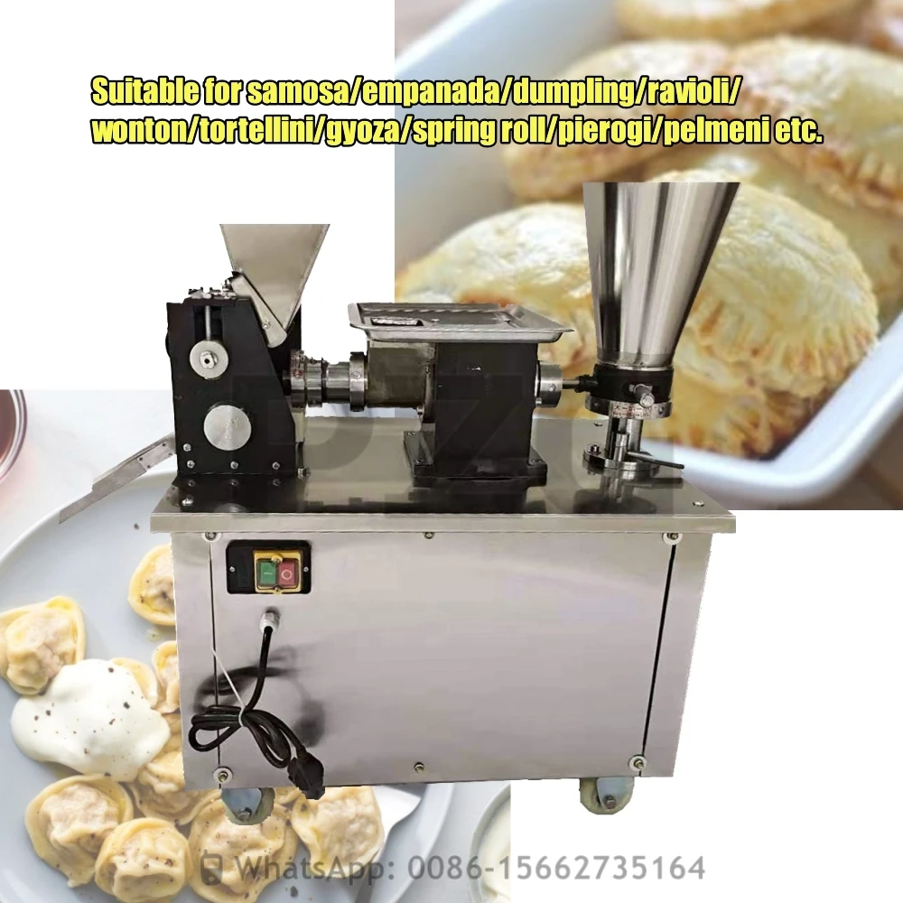 

Electric Empanada Ravioli Samosa Making Machine Spring Roll Machine Tortellini Dumpling Making Machine