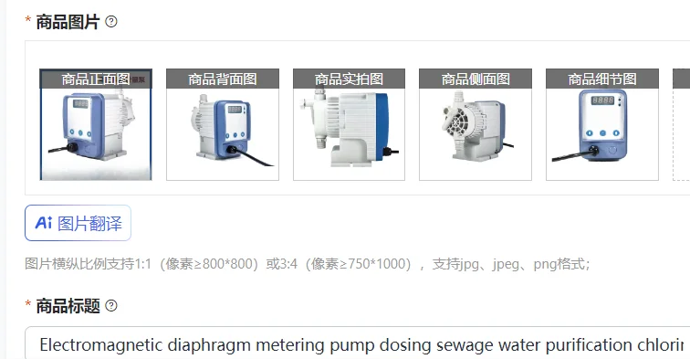 

Electromagnetic diaphragm metering pump dosing sewage water purification chlorine dioxide disinfectant car wash liquid acid