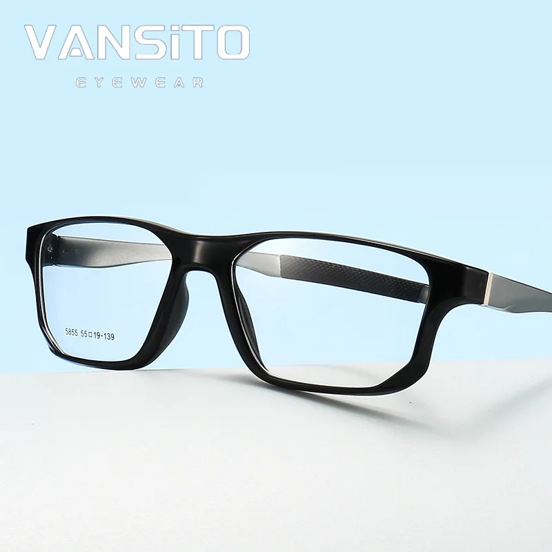 

VANSITO 2025 Hot Sale Outdoor Runing Optical Lenses With Recipe Unbreakable Sports Prescription Glasses