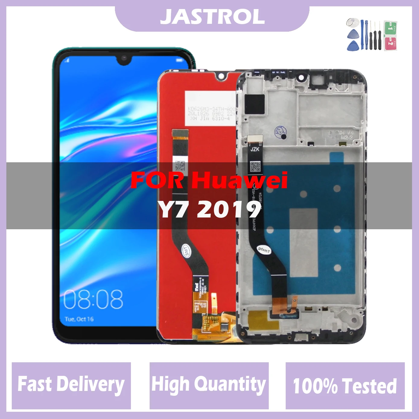 6.26 "NUOVO Originale LCD Per Huawei Y7 2019 DUB-LX3 DUB-L23 DUB-LX1 Y7 Prime 2019 Display LCD Touch Screen Sensore Parti di Riparazione