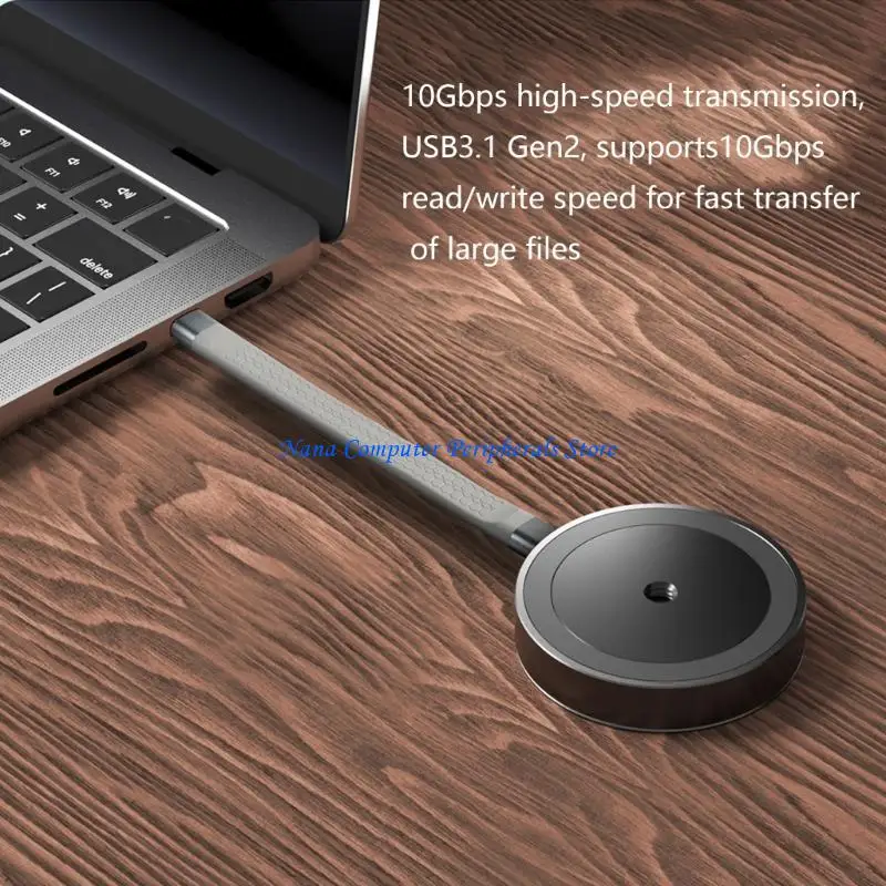 

F68C Эффективное алюминиевое охлаждение Корпус твердотельного накопителя M.2 NVMe Передача данных 10 Гбит/с