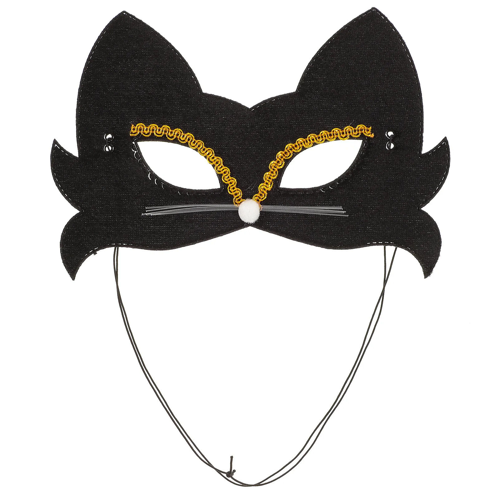4 pezzi maschera animale copertura per occhi di gatto elegante maschera per costumi da festa in maschera per bambini adulti cosplay Halloween Mardi Gras