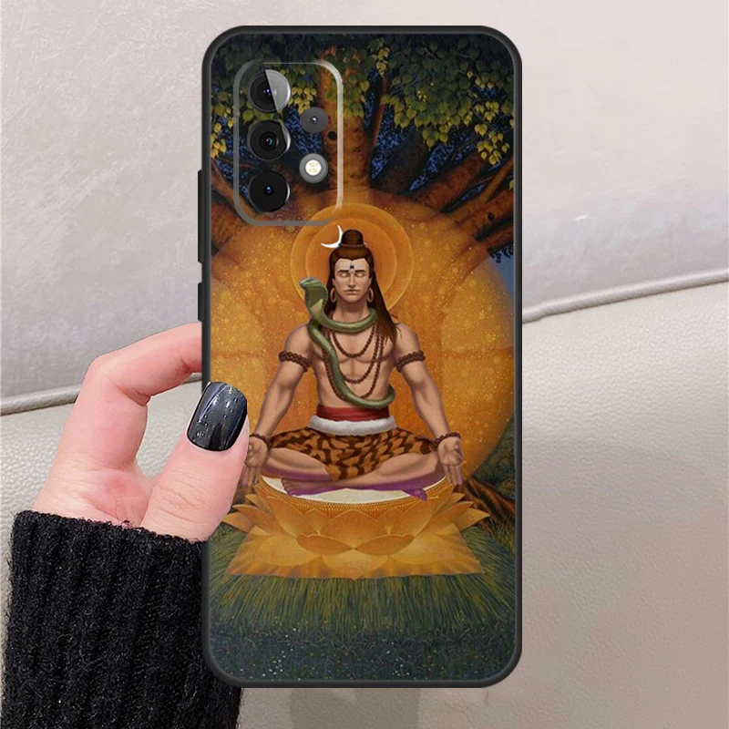 God Diety Hindu Ganesha Shiva custodia per telefono per Samsung A53 A33 A13 A52 A32 A22 A12 A50 A70 A51 A71 A14 A24 A34 A54 Cover