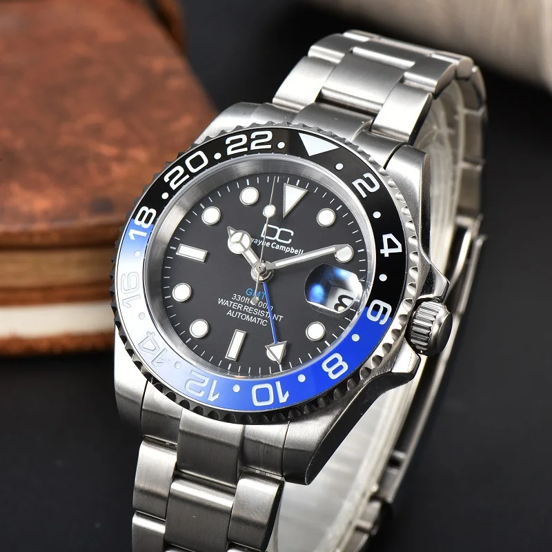 40mm * 31,7mm Keramik-Uhrenlünetteneinlage Passend für 42mm bis 44mm Taucher-GMT-Yacht-Sea-Dweller-Uhrengehäuse Uhrenring-Zubehör – Detail 3