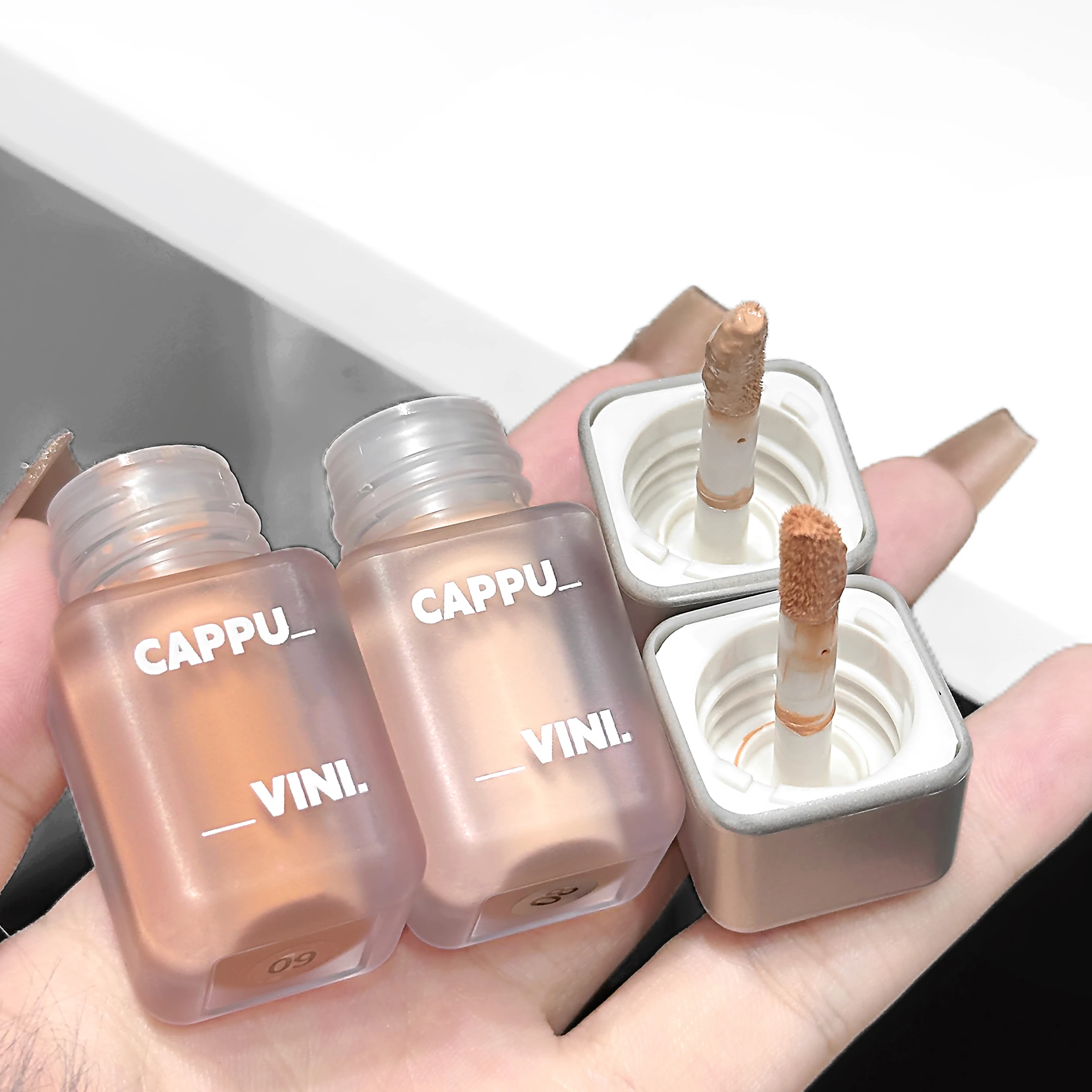 Cappvini Vitality Color Liquid Blush Hydraterende Waterige Zijdezachte Blush Rouge Verheldert het gezicht