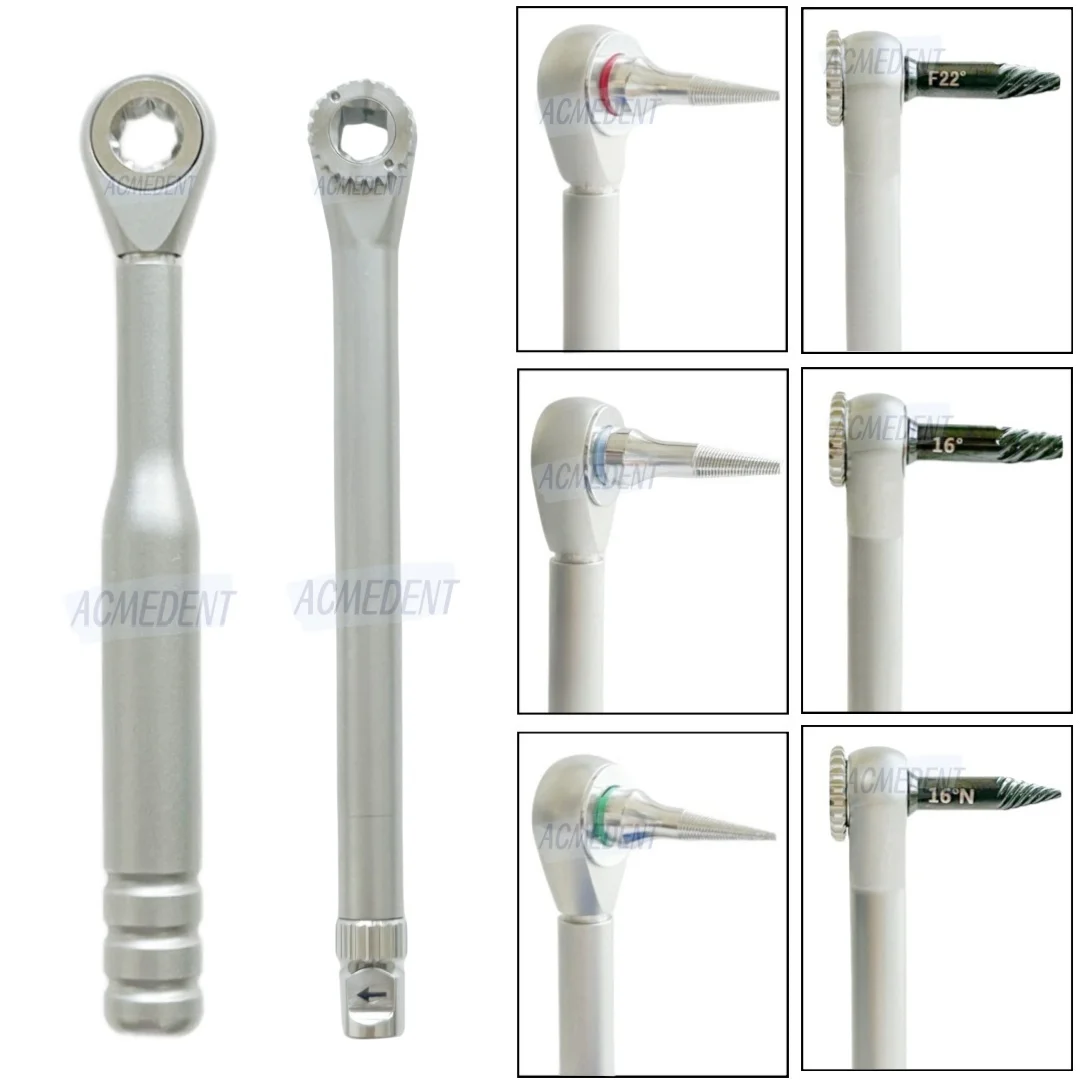 

Dental Driver Ratchet Broken Implants Screw Extractor Reverse Drill Pick Up Extractor Failed Fixture Remove SOS Screws