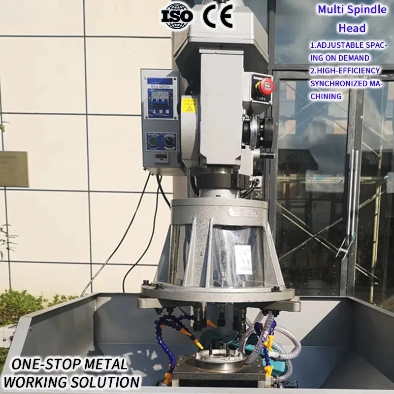 Adjustable Multi-axis Actuator Drilling Tapping Machine Spindle Head 3 Multi-spindle Head