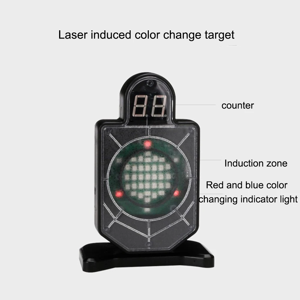 Stylish Outdoor Target Counting Toy - Stable And Lightweight Durable Electronic Scoring Laser