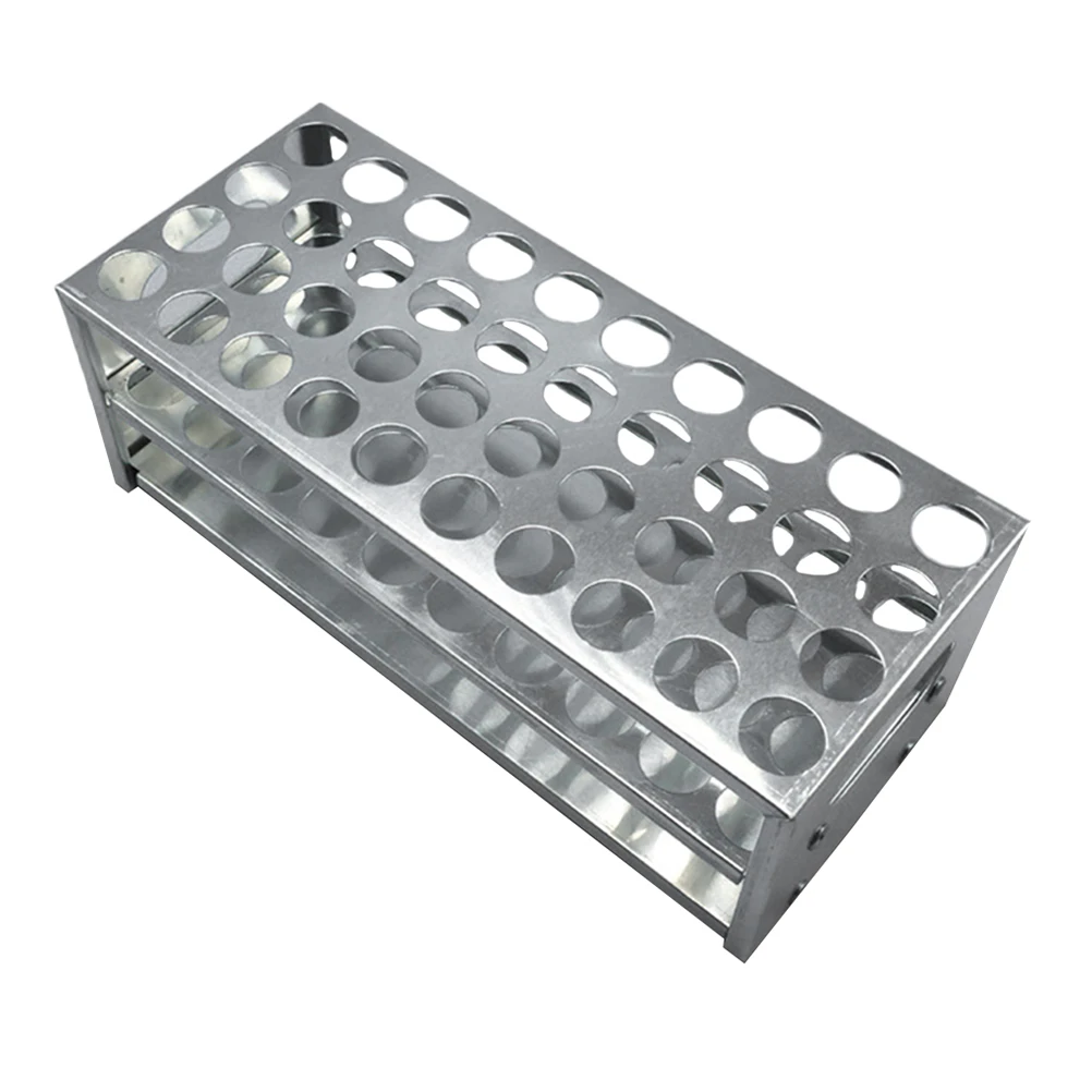 

Aluminum Test Tube Rack 40 Holes Lab Equipment Lightweight Storage Stand for Scientific Research Industrial Use