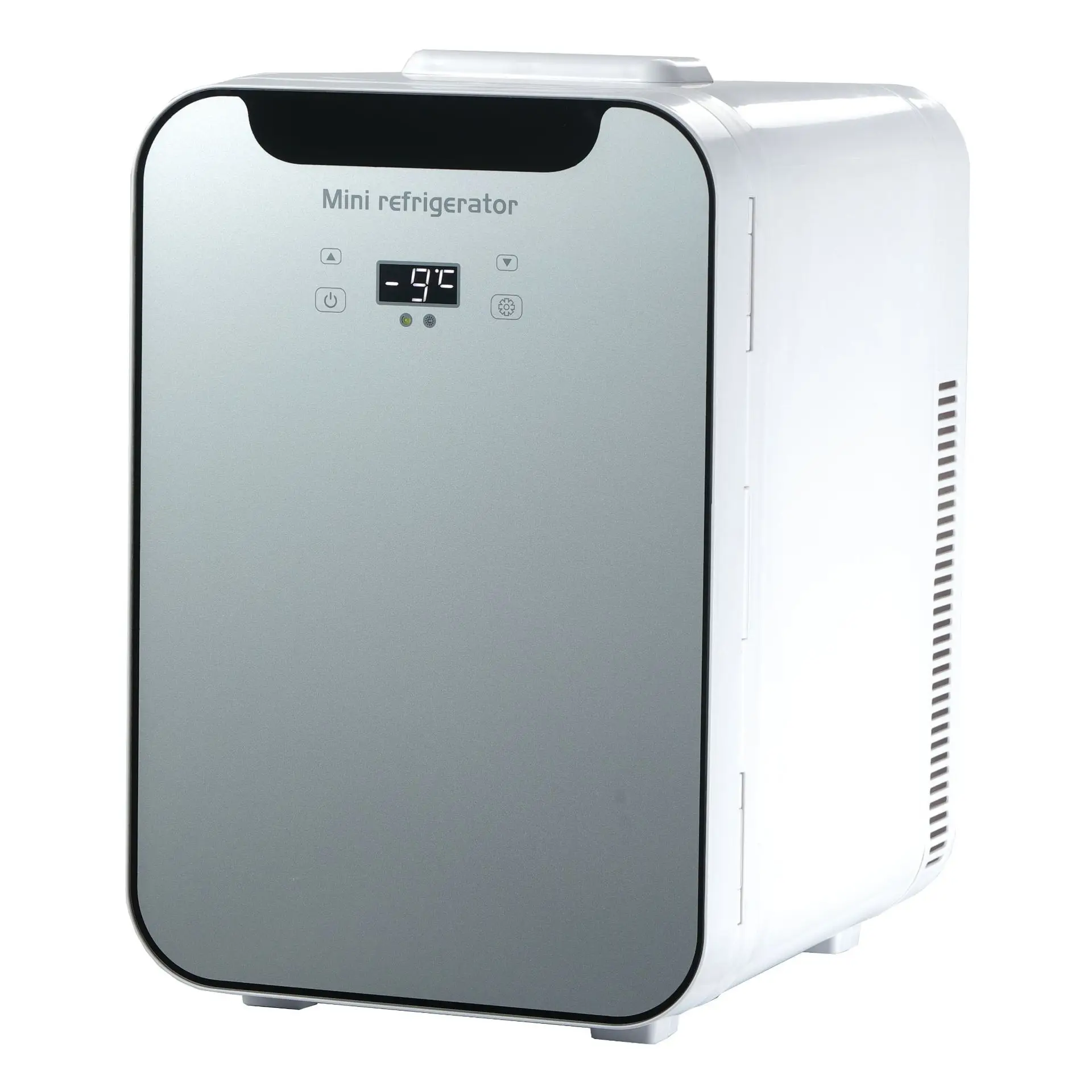 

20 liters mini family car dual-purpose refrigerator portable digital display student cosmetics storage refrigerator