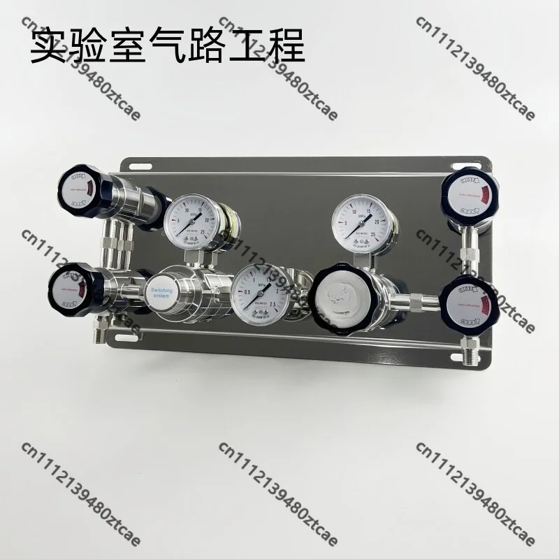 Automatic Switchover Manifold 316 Stainless Diaphragm Valve Purge Gas Cylinder Pressure Decompression Controller