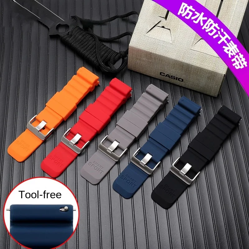 Rubber Silicone Strap For Suunto 7 D5 9 TRAVERSE series Alpha watch 24mm Sports Waterproof watchband man‘s Bracelet with tools